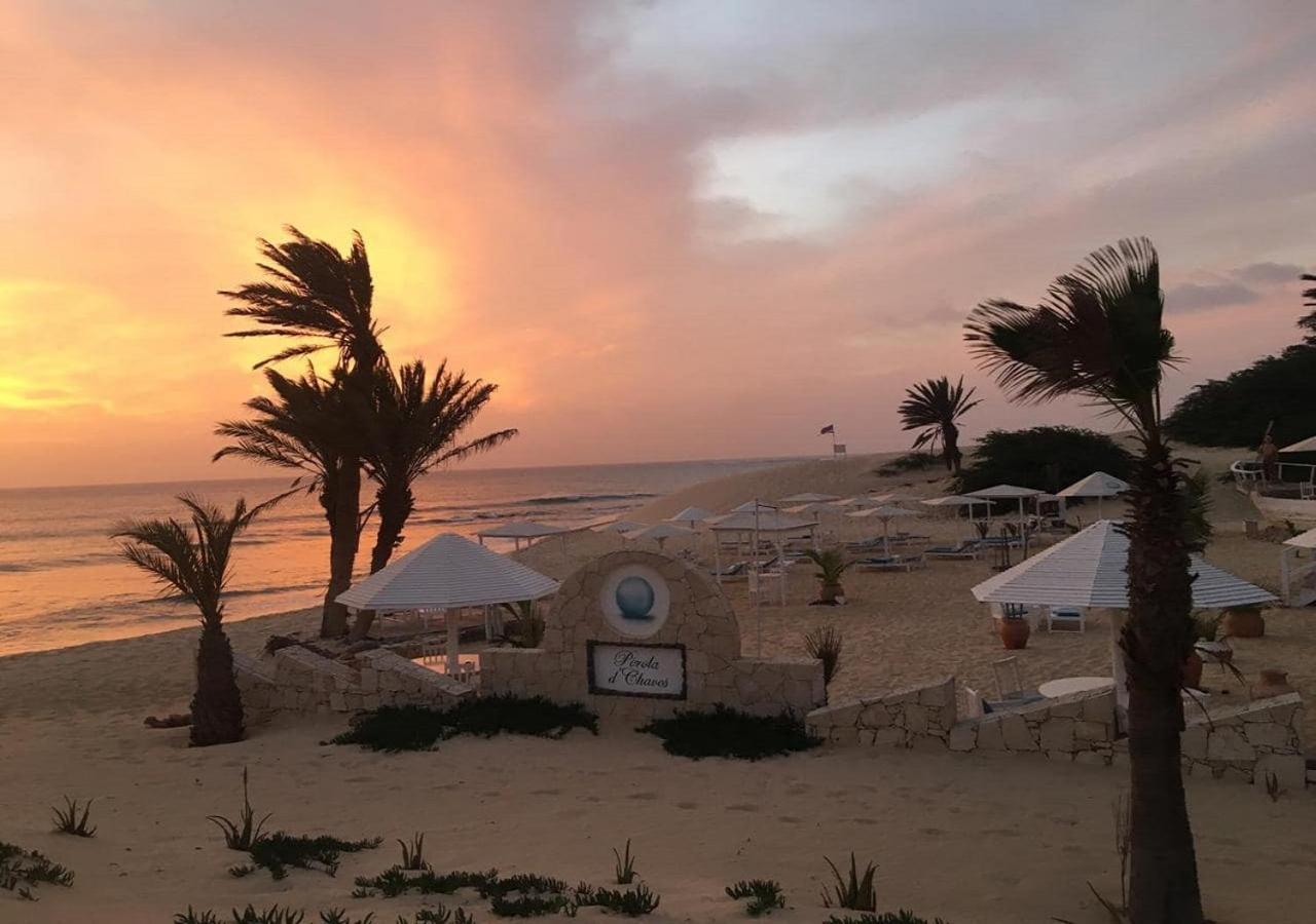 Cristina Alojamento, De Chaves, Boa Vista, Cape Verde, Wi-fi Frühstückspension Sal Rei